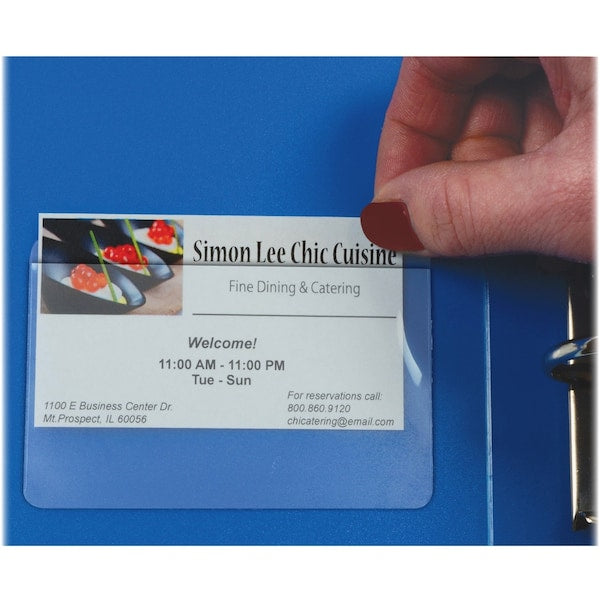 Top Load Business Card Holder, Pk10