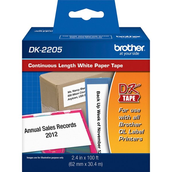 Adhesive Label Tape Cartridge 2-2/5