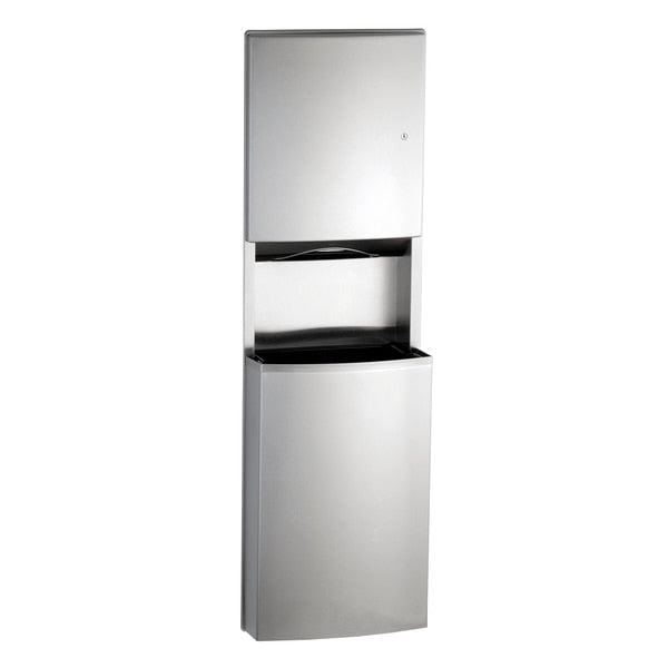 Paper Towel Dispenser/Waste Receptacle