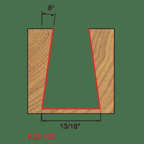Dovetail Bit, 13/16