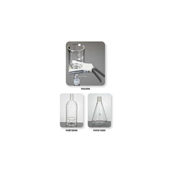 All-Glass Vacuum Filter Holder Set, 90 M