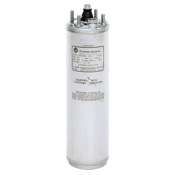 Pump Motor, 10A Full Load, 10-1/8