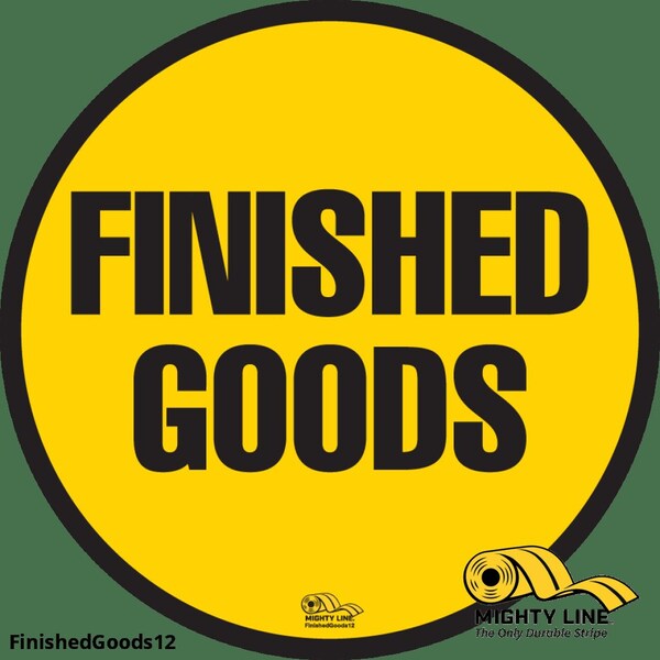 Finished Goods, Floor Sign, Industrial S, FINISHEDGOODS12