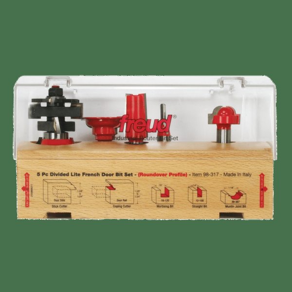 Piece French Door Bit Set, 5
