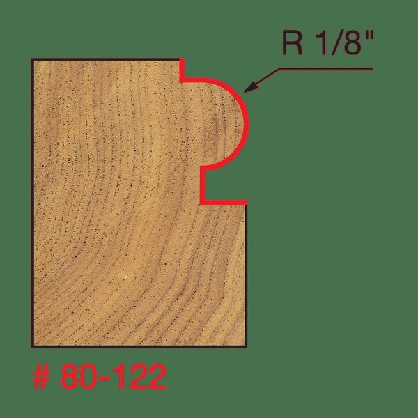 Radius Traditional Beading Bit, 1/8