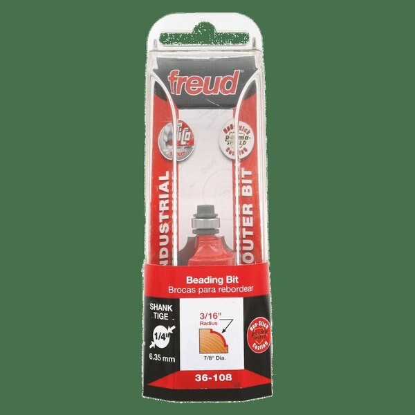 Radius Beading Bit, 3/16