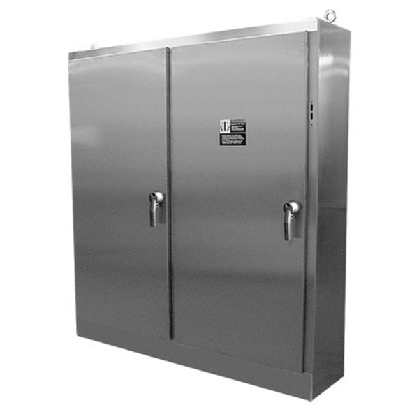 NEMA NEMA Type 12 72.12 H x 718 W x 18.12 D Stainless Steel Heavy, Duty Free, Stand En