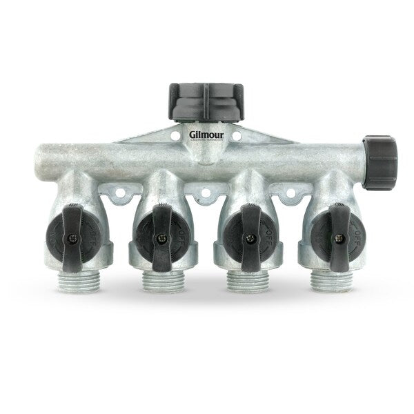 Medium Duty Full Flow Metal Quad Shut-Of