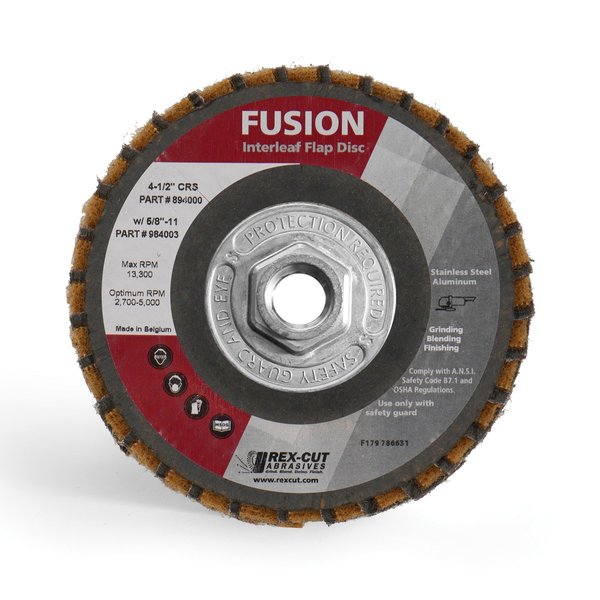 Fusion Flap Disc 4 1/2 x 5/8-11 T29 Fusi