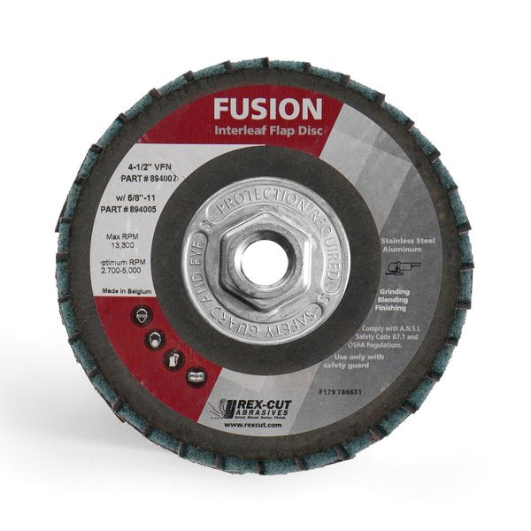 Fusion Flap Disc 4 1/2 X 5/8-11 T29 Very Fine