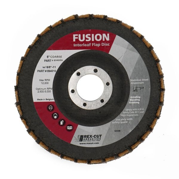 Fusion Flap Disc 5 X 7/8 T29 Fusion Interleaf Flap Disc Very Fine