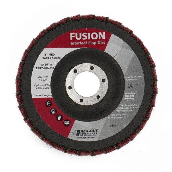 Fusion Flap Disc 5 X 7/8 T29 Fusion Interleaf Flap Disc Coarse
