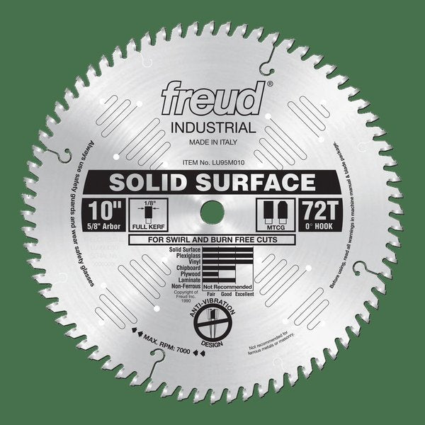 Solid Surface Blade, 10