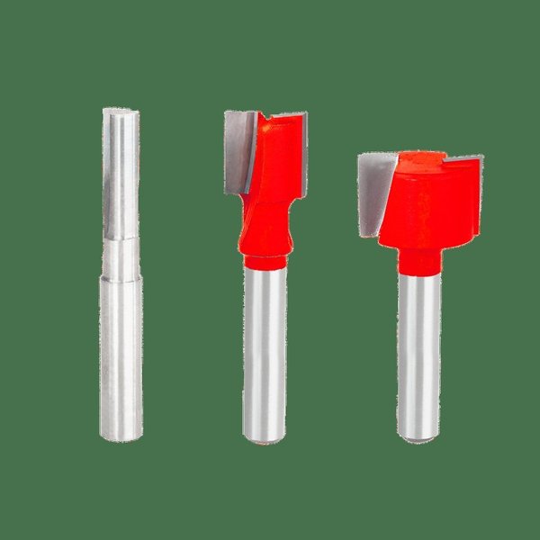 Piece Undersized Plywood Bit Set (1/4