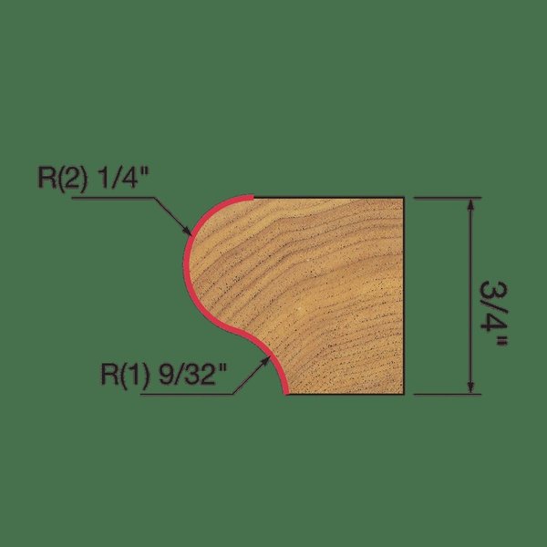 Window Stool Bit, 1-13/32