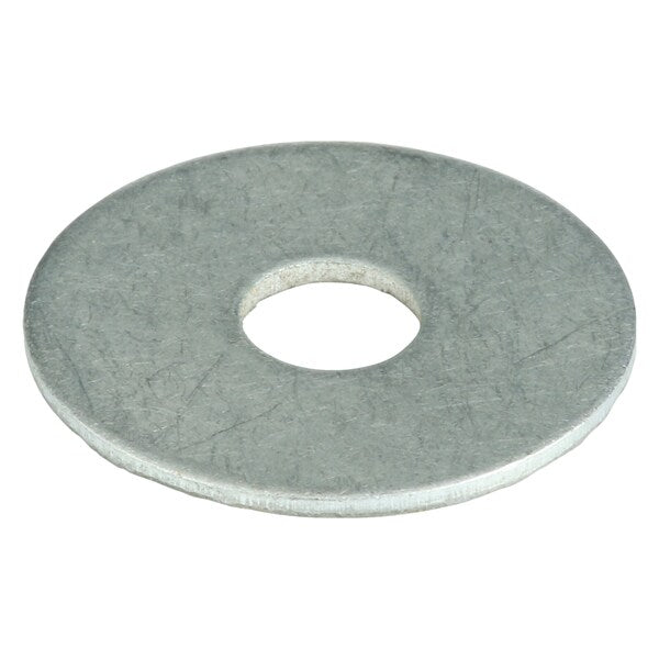Fender Washer, Fits Bolt Size 1/4 in , Steel Black Oxide Finish, 100 PK