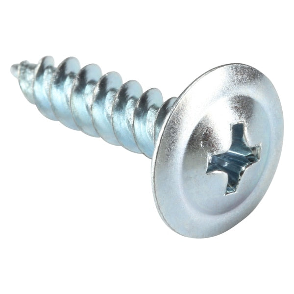 Sheet Metal Screw, #8 x 3/4 in, Zinc Plated Steel K-Lath Head Phillips Drive, 100 PK