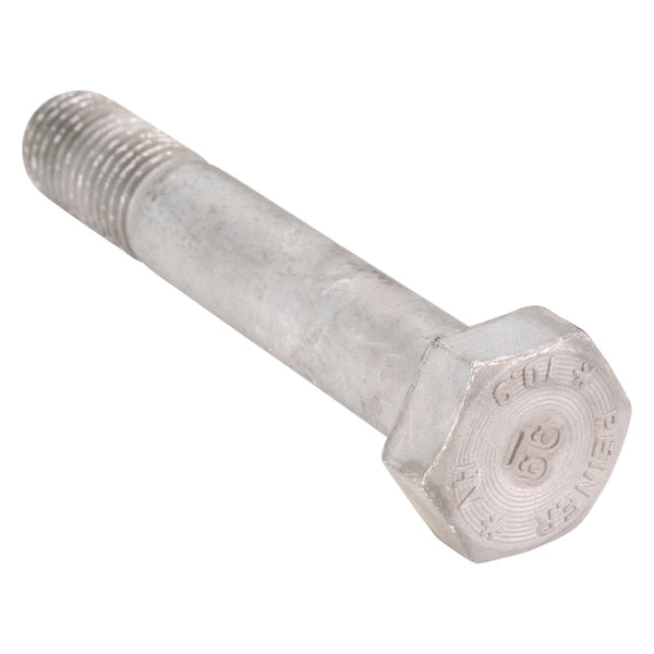 Class 10.9, M20-2.50 Structural Bolt, Hot Dipped Galvanized Steel, 120 mm L, 25 PK