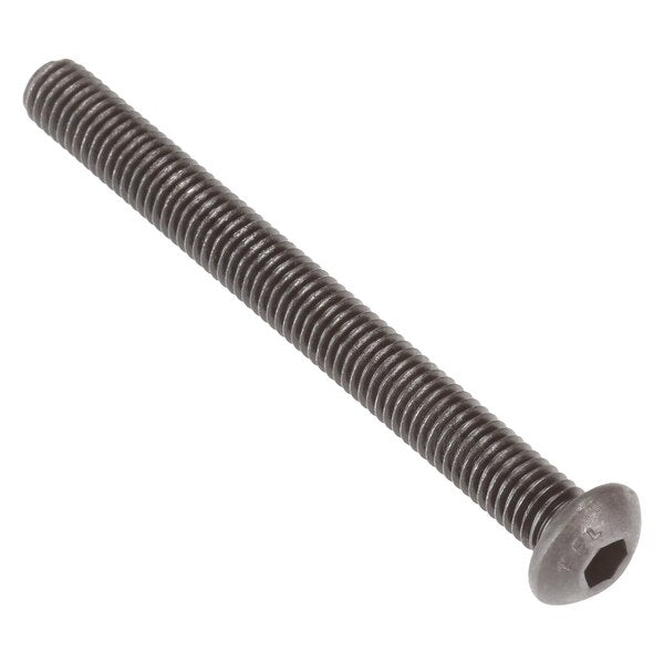 M8-1.25 Socket Head Cap Screw, Black Oxide Steel, 80 mm Length, 100 PK