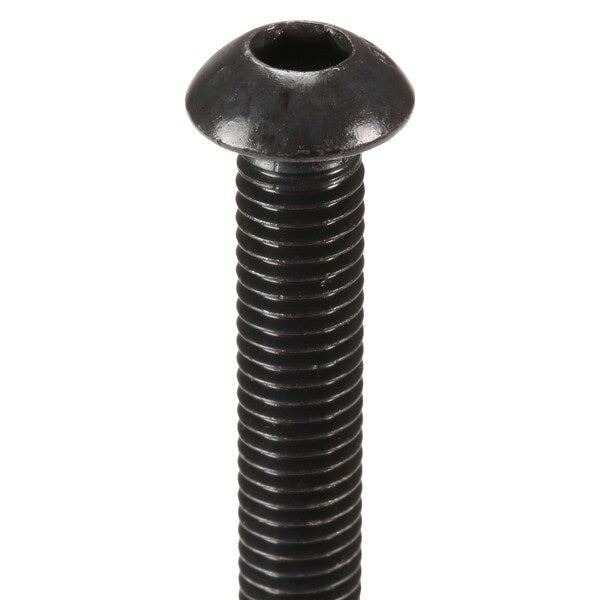 M8-1.25 Socket Head Cap Screw, Black Oxide Steel, 70 mm Length, 100 PK