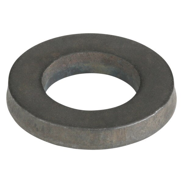 Flat Washer, Fits Bolt Size M10 , Steel Black Oxide Finish, 10 PK