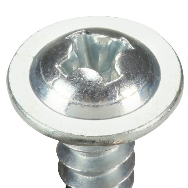 Self-Drilling Screw, #8 x 1/2 in, Zinc Plated Steel K-Lath Head Phillips Drive, 200 PK