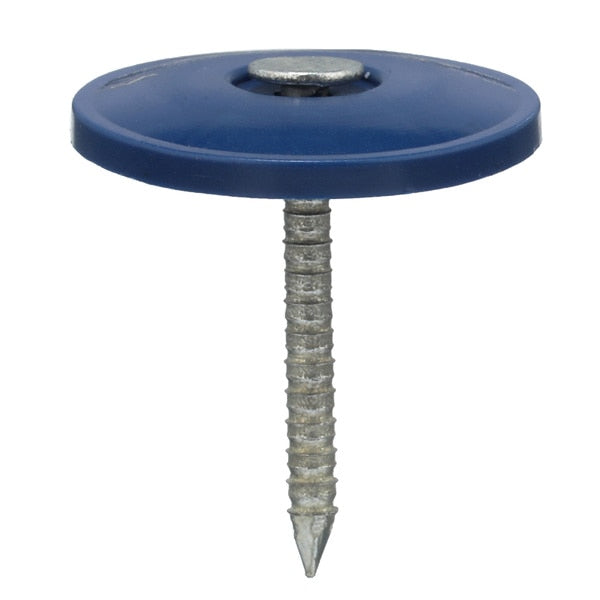 Cap Nail, 1 In L, PK2000