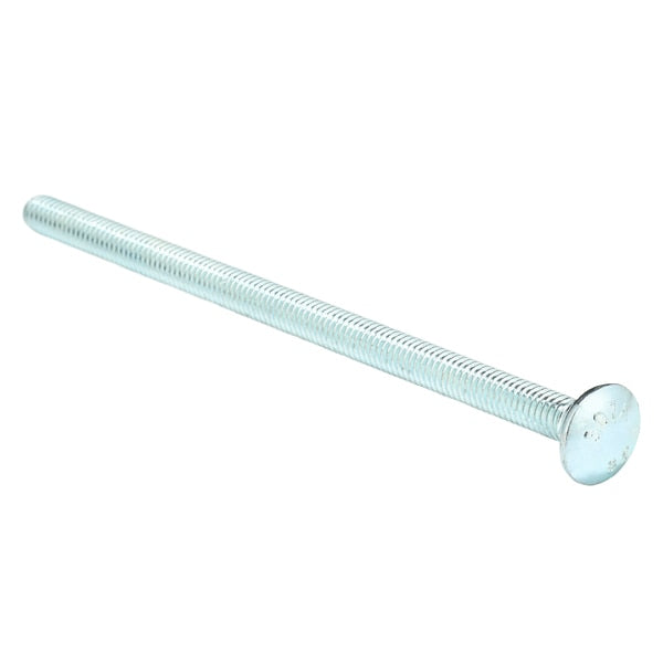 Carriage Bolt, Zinc, 5/16-18x6L, Pk50