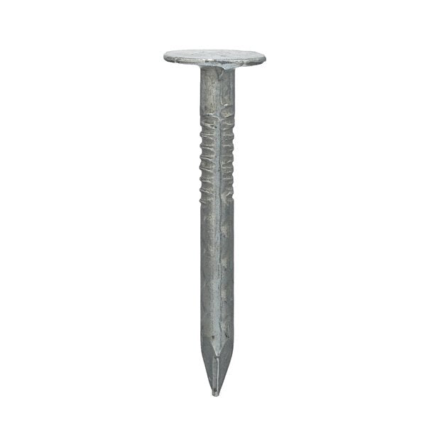 Roofing Nail, 1-1/4 in L, 3D, Steel, Electro Galvanized Finish, 11 ga, 220 PK