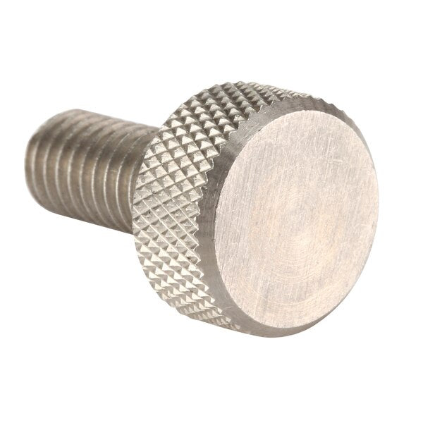 Thumb Screw, M6-1.00 Thread Size, Plain 18-8 Stainless Steel, 6 mm Head Ht, 14 mm Lg, 5 PK