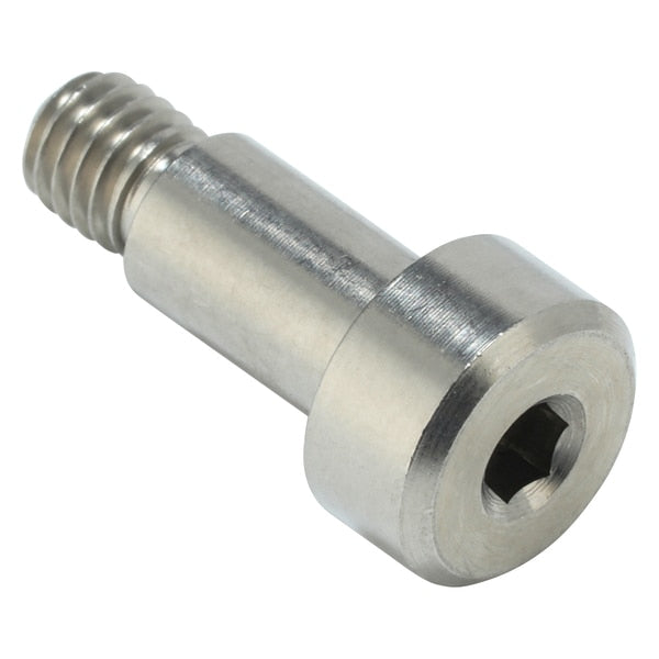 Precision Shoulder Screw, M5-0.80 Thr Sz, 6 mm Thr Lg, 10 mm Shoulder Lg, 18-8 Stainless Steel