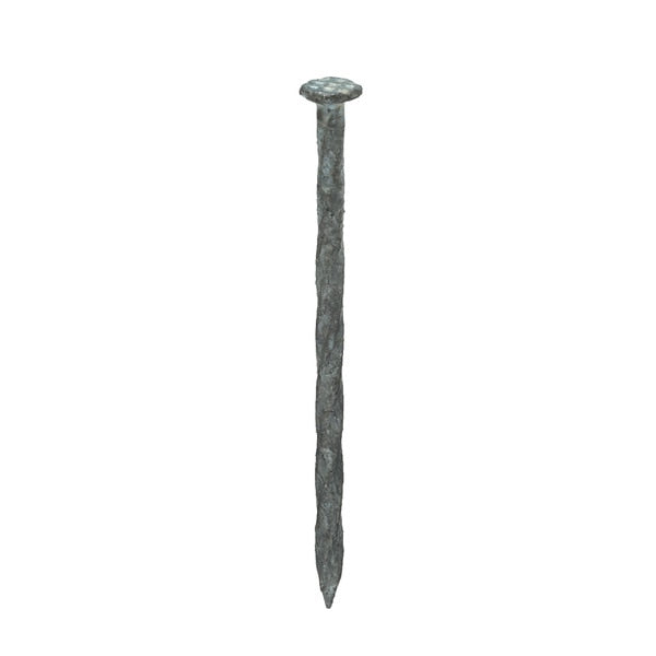 Deck Nail, Flat, Galv, 8d, PK655