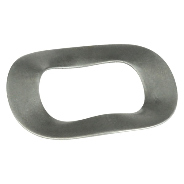 Wave Washer, Fits Bolt Size 7/16 in Spring Steel, Plain Finish, 50 PK