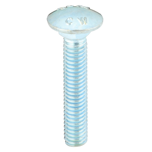 Carriage Bolt, 5/16-18x1 3/4L, Pk100