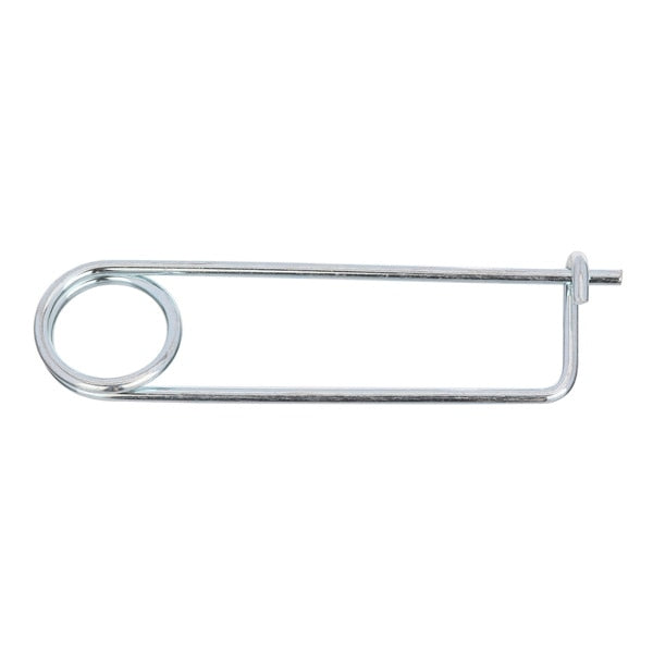 Safety Pin, Spring Wire, 2 13/16 in Usbl L, 4 3/8 in L, 10 PK