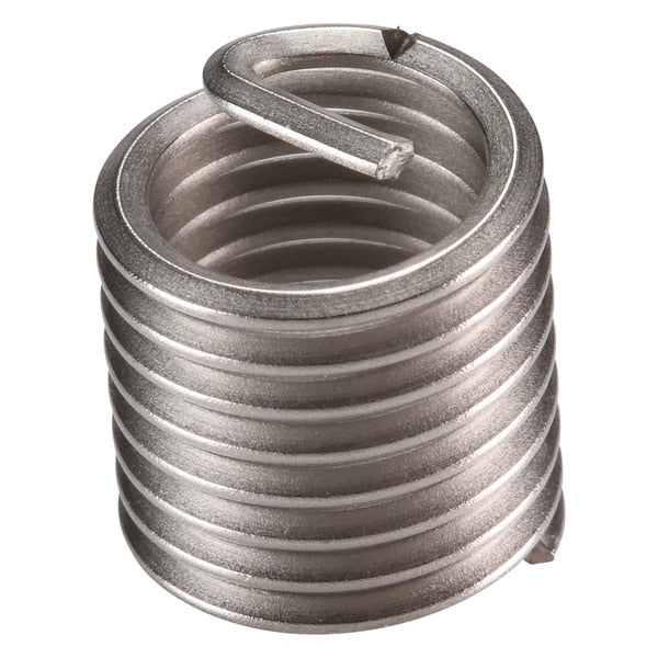 Tanged Helical Insert, Free-Running, M12-1.75 Thrd Sz, 18-8 Stainless Steel, 6 PK