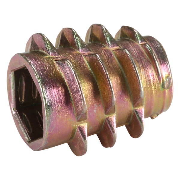 Hex Drive Threaded Insert, 1/4