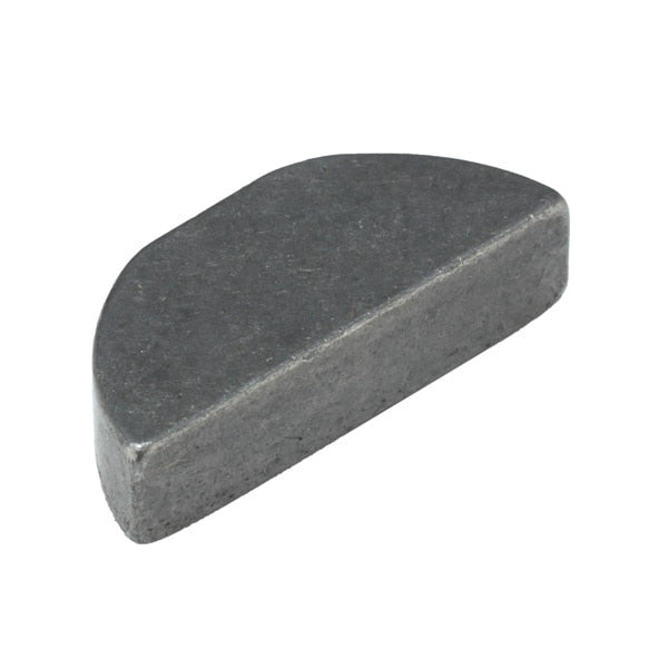 Woodruff Key, 3/16 x 3/4 in Key Size, 9 SAE Number, 0.297 in H, C-1035 Steel Plain, 100 PK