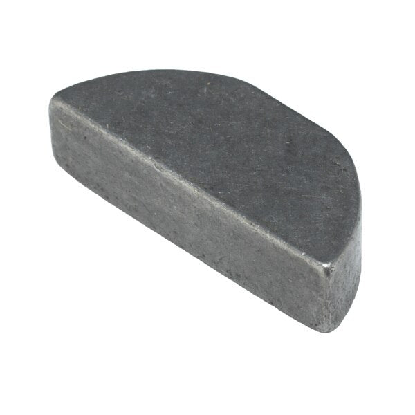 Woodruff Key, 3/16 x 3/4 in Key Size, 9 SAE Number, 0.297 in H, C-1035 Steel Plain, 100 PK