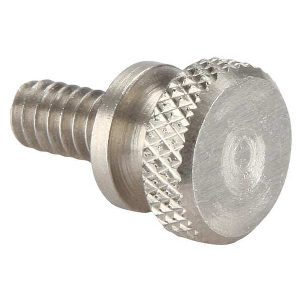 Thumb Screw, #10-24 Thread Size, Plain 18-8 Stainless Steel, 5/32 in Head Ht, 3/8 in Lg, 5 PK