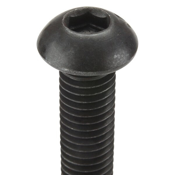 M8-1.25 Socket Head Cap Screw, Black Oxide Steel, 25 mm Length, 100 PK