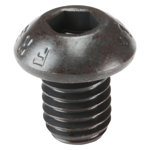 M8-1.25 Socket Head Cap Screw, Black Oxide Steel, 10 mm Length, 100 PK