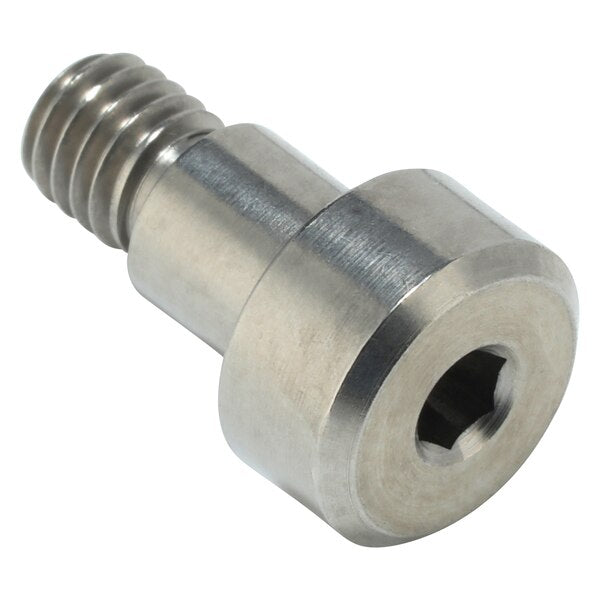 Precision Shoulder Screw, M5-0.80 Thr Sz, 6 mm Thr Lg, 6 mm Shoulder Lg, 18-8 Stainless Steel, 5 PK