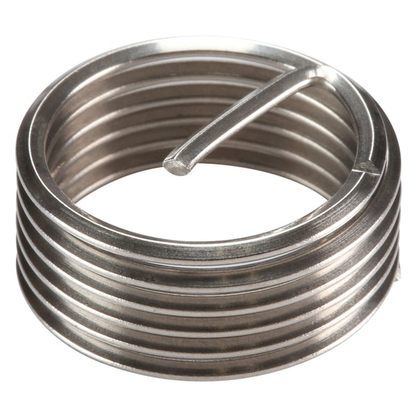 Tanged Helical Insert, Free-Running, M14-1.25 Thrd Sz, 18-8 Stainless Steel, 6 PK