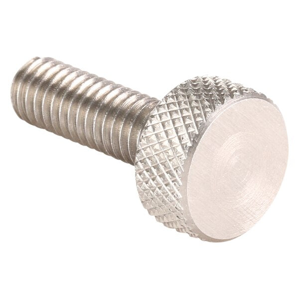 Thumb Screw, M6-1.00 Thread Size, Plain 18-8 Stainless Steel, 6 mm Head Ht, 19 mm Lg, 5 PK