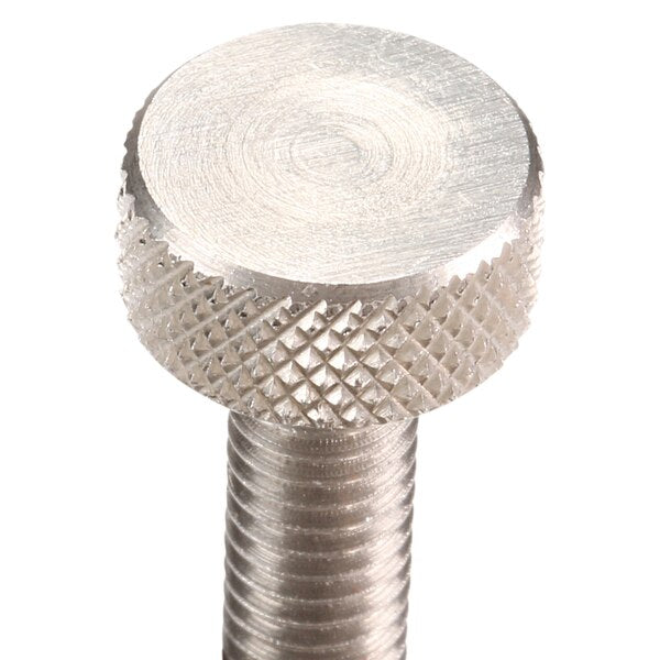 Thumb Screw, M6-1.00 Thread Size, Plain 18-8 Stainless Steel, 6 mm Head Ht, 19 mm Lg, 5 PK