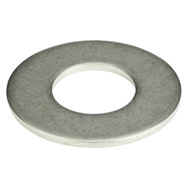 Flat Washer, Fits Bolt Size 1-1/2 in , Stainless Steel Plain Finish, 5 PK