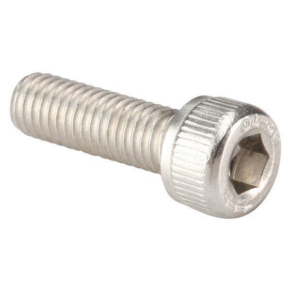 M5-0.80 Socket Head Cap Screw, Plain Stainless Steel, 16 mm Length, 50 PK
