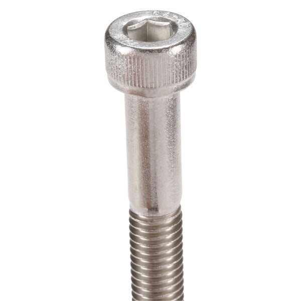 M8-1.25 Socket Head Cap Screw, Plain Stainless Steel, 50 mm Length, 50 PK
