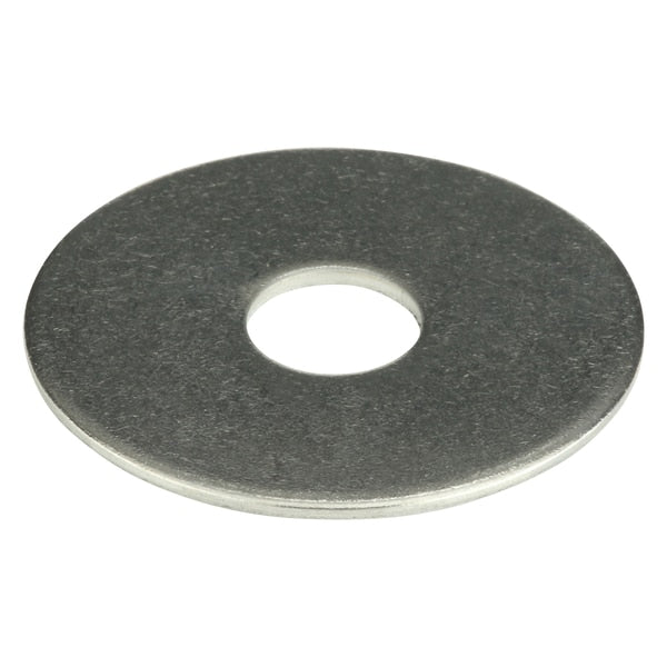 Fender Washer, Fits Bolt Size 3/8 in , Stainless Steel Plain Finish, 50 PK